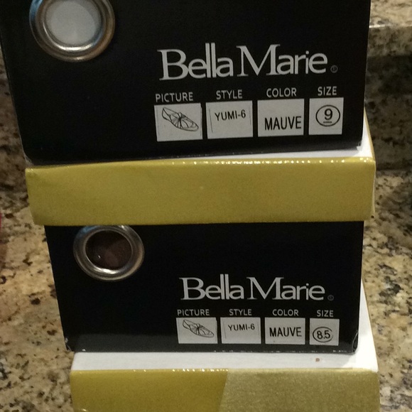 Boutique: Bella Marie Mauve suede knot mules - Picture 7 of 7